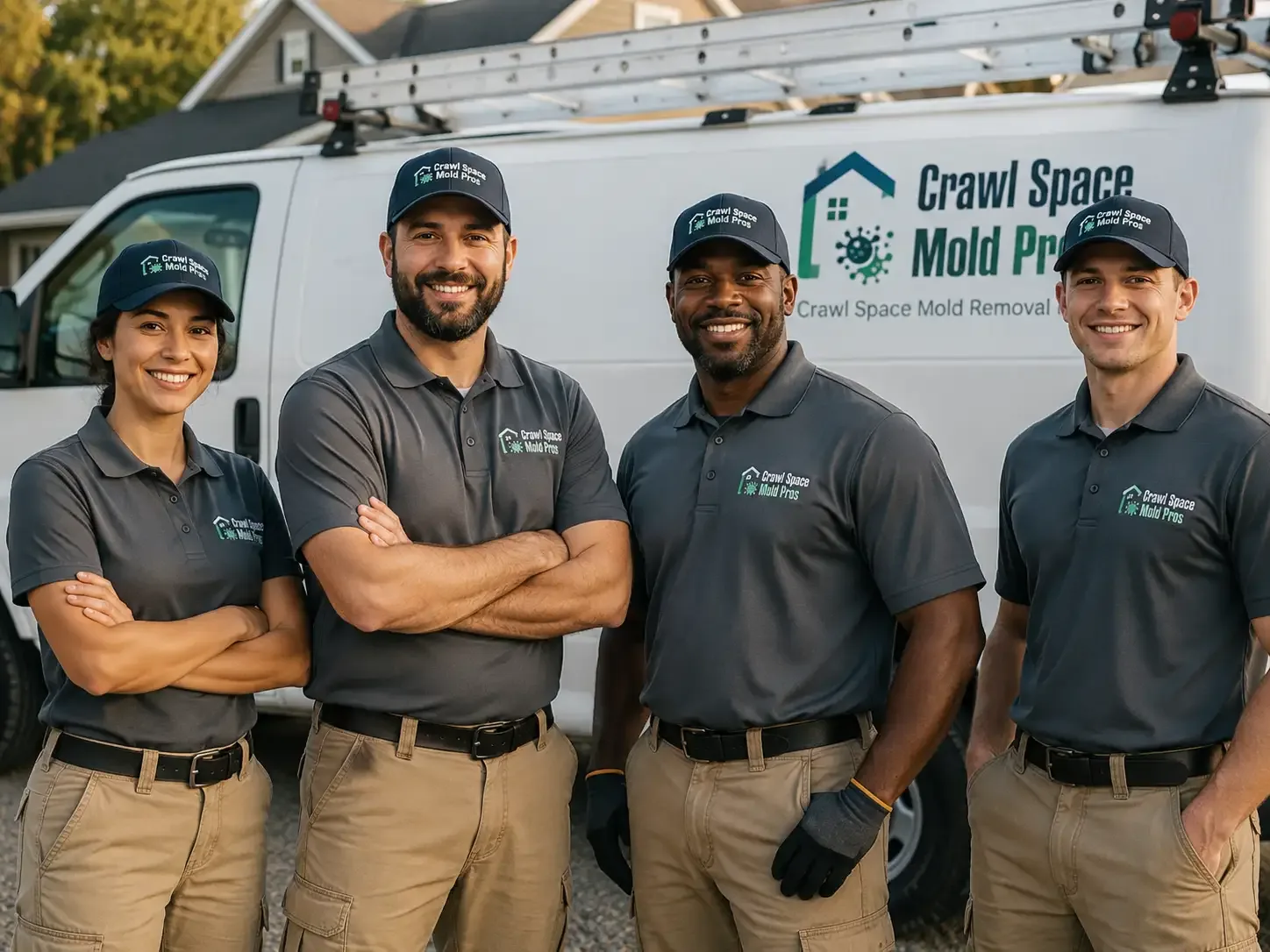 Crawl Space Mold Removal company in Hallieford, VA